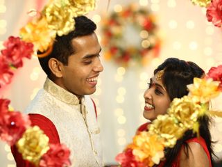 The wedding of Vivek and Suganya