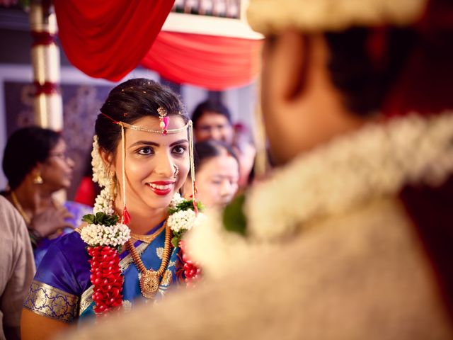 Akanksha and Swapnil's wedding in Mumbai, Maharashtra 8