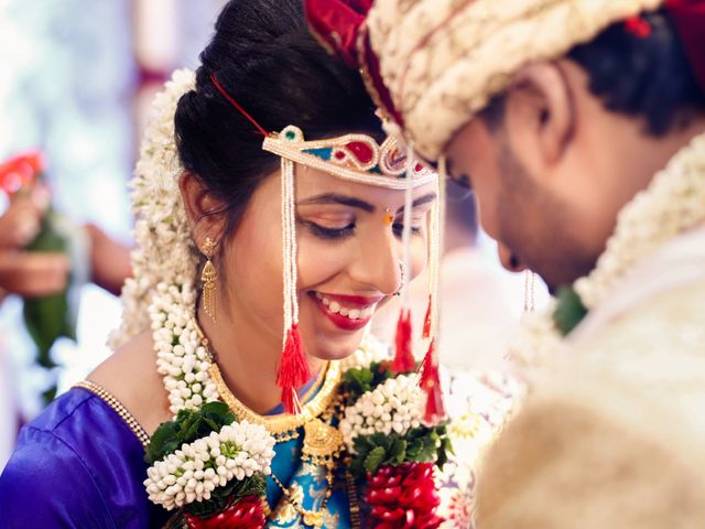 Akanksha and Swapnil's wedding in Mumbai, Maharashtra 13