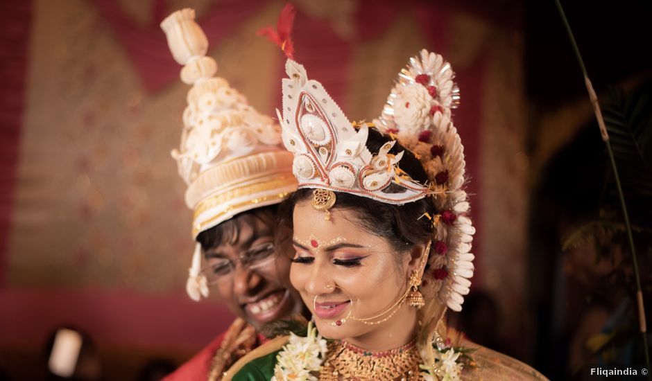 Kasinath and Sudeshna's wedding in Purba Medinipur, West Bengal