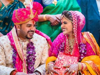 The wedding of Jyothi and Akshay