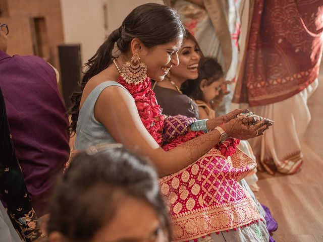 Jhanvi and Rakshit's wedding in Surat, Gujarat 7
