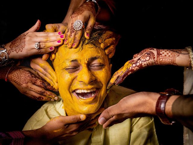 Jhanvi and Rakshit's wedding in Surat, Gujarat 22