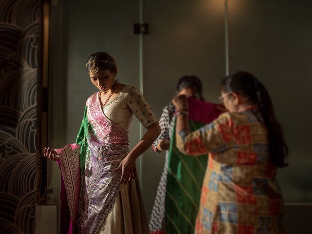 Jhanvi and Rakshit's wedding in Surat, Gujarat 28