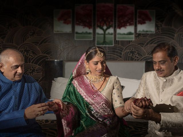 Jhanvi and Rakshit's wedding in Surat, Gujarat 34