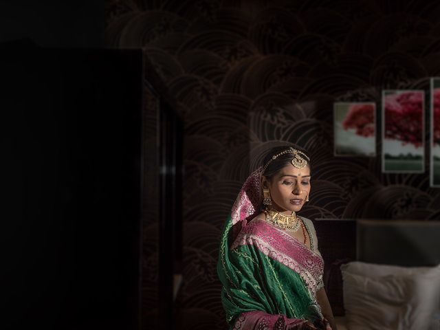 Jhanvi and Rakshit's wedding in Surat, Gujarat 35