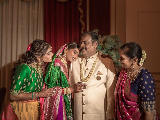 Jhanvi and Rakshit's wedding in Surat, Gujarat 36