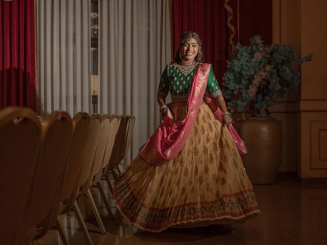 Jhanvi and Rakshit's wedding in Surat, Gujarat 44