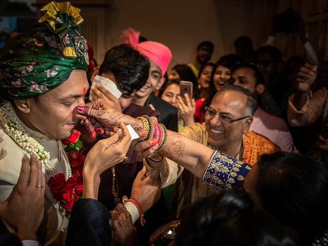 Jhanvi and Rakshit's wedding in Surat, Gujarat 51
