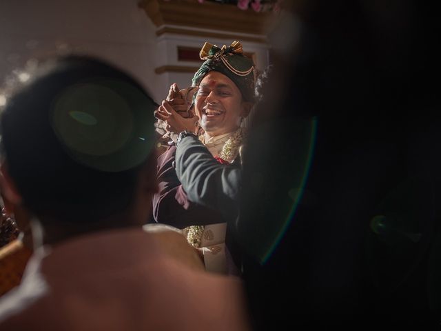 Jhanvi and Rakshit's wedding in Surat, Gujarat 53