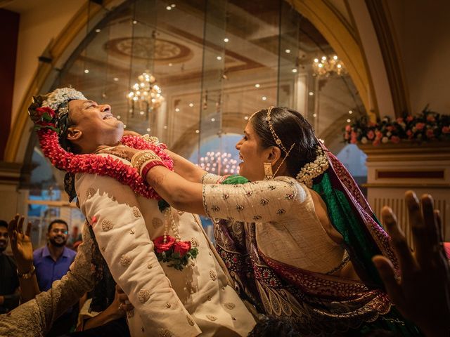 Jhanvi and Rakshit's wedding in Surat, Gujarat 60