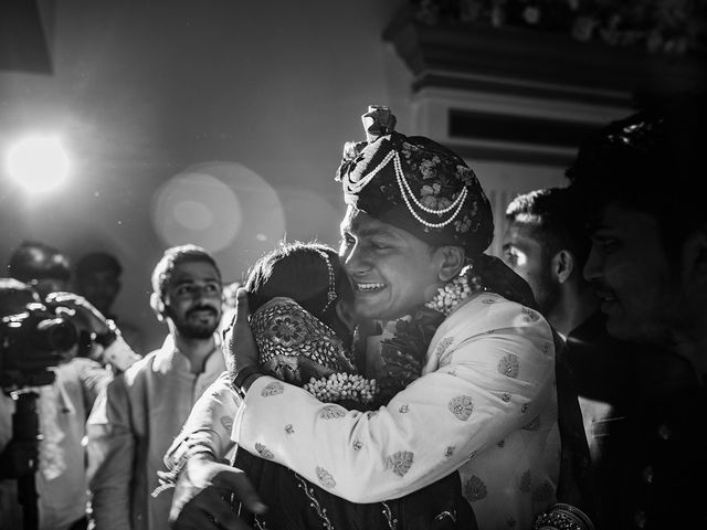 Jhanvi and Rakshit's wedding in Surat, Gujarat 64