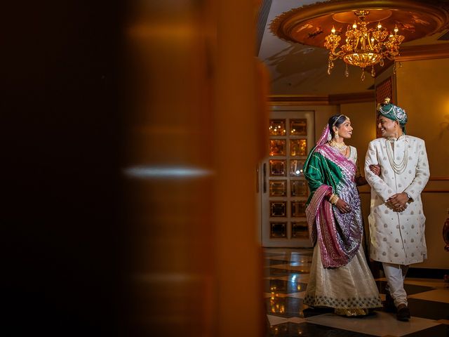 Jhanvi and Rakshit's wedding in Surat, Gujarat 84