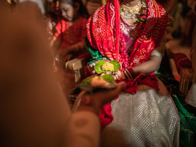 Jhanvi and Rakshit's wedding in Surat, Gujarat 89