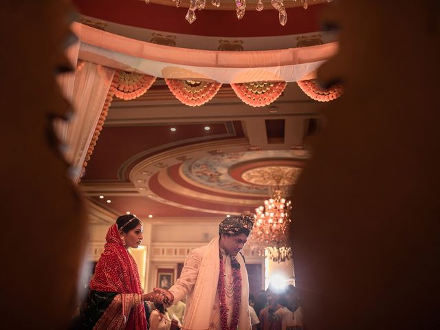 Jhanvi and Rakshit's wedding in Surat, Gujarat 96