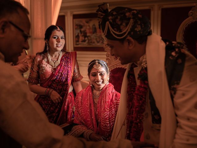 Jhanvi and Rakshit's wedding in Surat, Gujarat 97