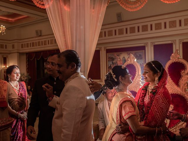 Jhanvi and Rakshit's wedding in Surat, Gujarat 103