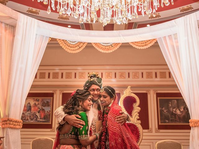 Jhanvi and Rakshit's wedding in Surat, Gujarat 104