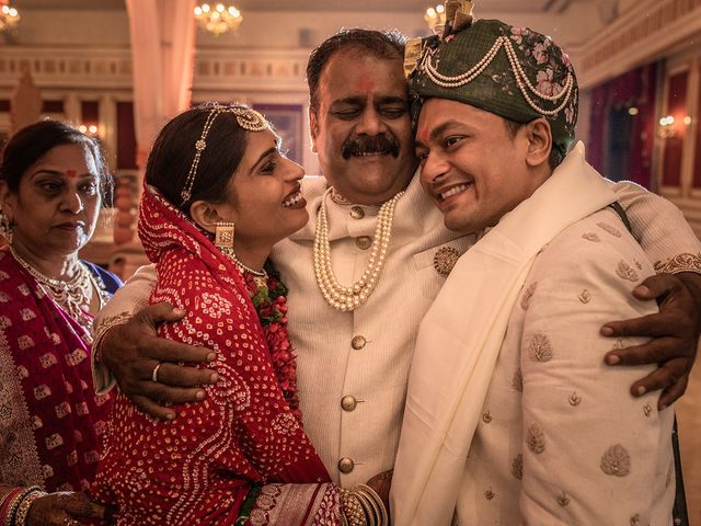 Jhanvi and Rakshit's wedding in Surat, Gujarat 112