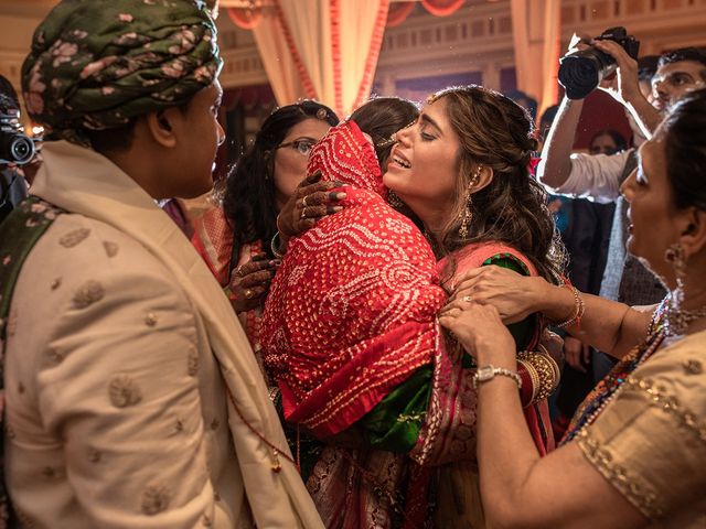 Jhanvi and Rakshit's wedding in Surat, Gujarat 116