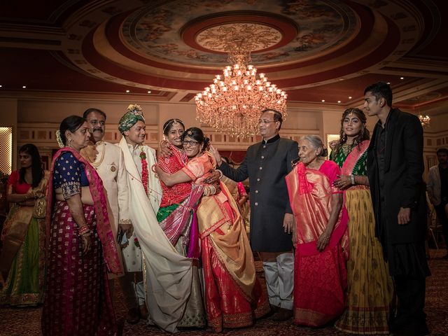 Jhanvi and Rakshit's wedding in Surat, Gujarat 122