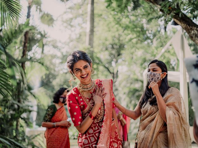 Amrita and Varun's wedding in Bangalore, Karnataka 6