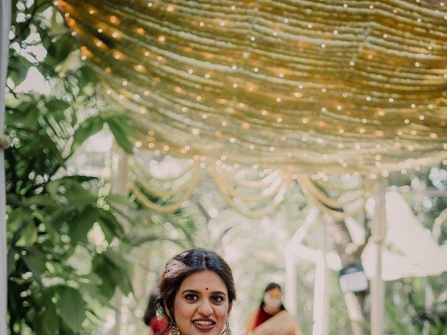 Amrita and Varun's wedding in Bangalore, Karnataka 9