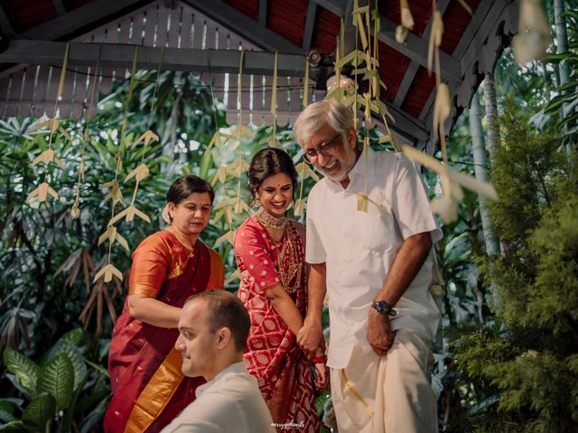 Amrita and Varun's wedding in Bangalore, Karnataka 50