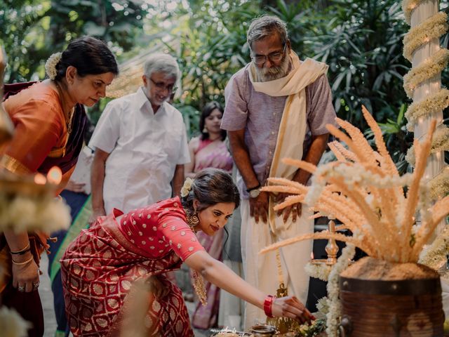 Amrita and Varun's wedding in Bangalore, Karnataka 52