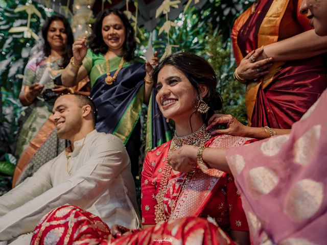 Amrita and Varun's wedding in Bangalore, Karnataka 58