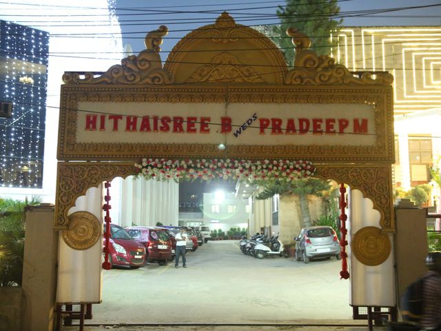 Hitashree and Pradeep&apos;s wedding in Bangalore, Karnataka 12