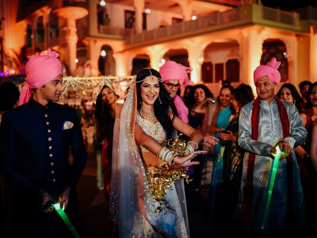 Pearl and Kunal&apos;s wedding in Jaipur, Rajasthan 9