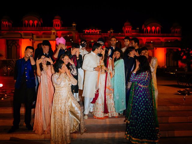 Pearl and Kunal&apos;s wedding in Jaipur, Rajasthan 14