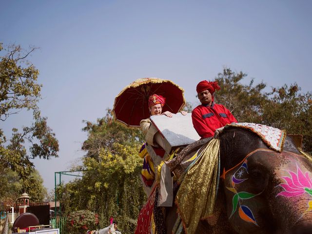 Divya and Daniel&apos;s wedding in Jaipur, Rajasthan 65