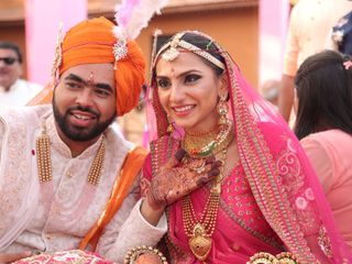 The wedding of Kajal and Rinkin