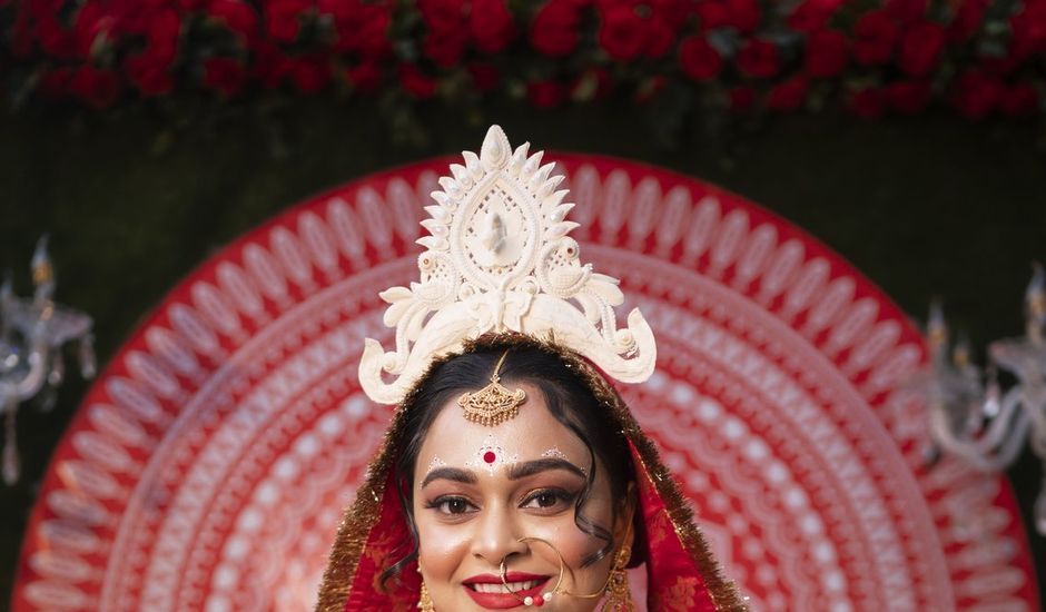 Vidita and Harish's wedding in Kolkata, West Bengal