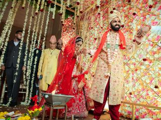 The wedding of Monu and Kashish 1