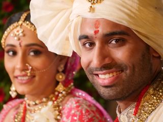 The wedding of Aditi and Mital