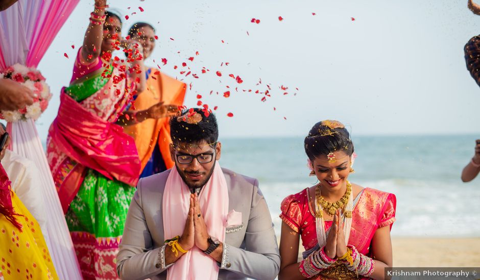 Manisha and Shashank's wedding in Chennai, Tamil Nadu