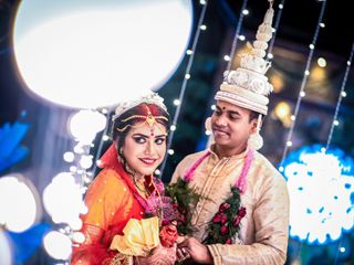 The wedding of Madhurima and Samaresh