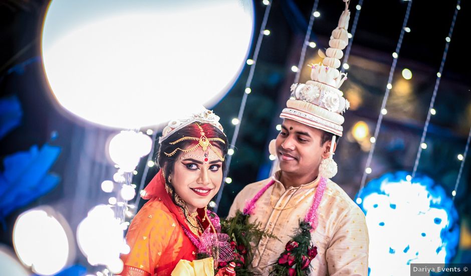 Madhurima and Samaresh's wedding in Kolkata, West Bengal