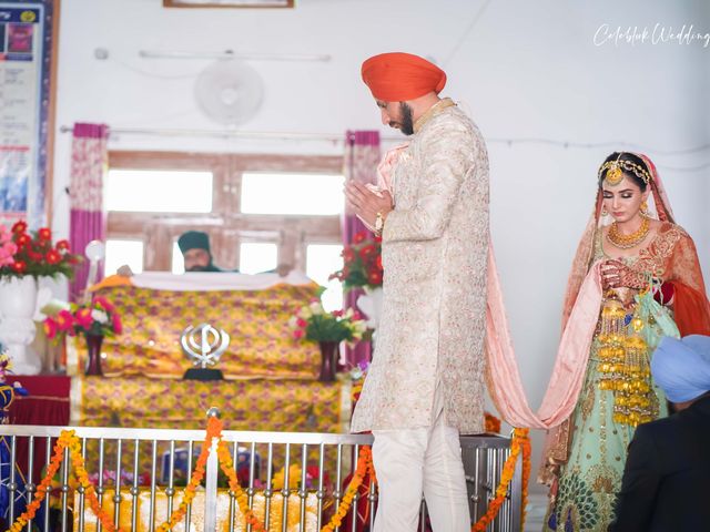 Gursevak and Gazal&apos;s wedding in Pilibhit, Uttar Pradesh 47