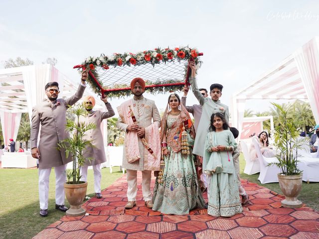 Gursevak and Gazal&apos;s wedding in Pilibhit, Uttar Pradesh 58