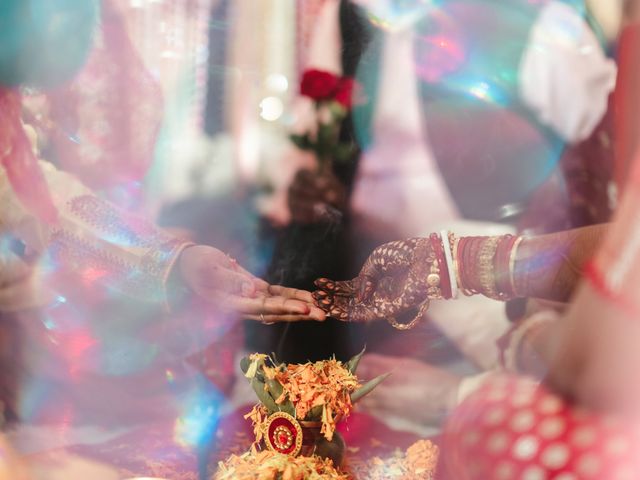Reshma and shathnu's wedding in Mumbai, Maharashtra 13