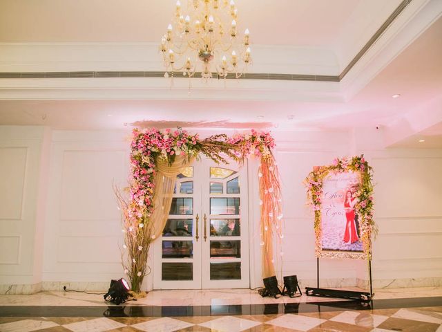 Avalon and Cyrus's wedding in Mumbai, Maharashtra 47