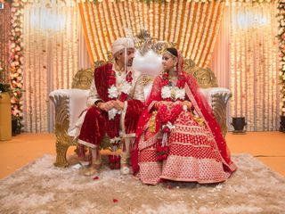 The wedding of Anamika and Mohak