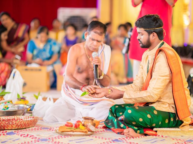 Nireekshana and Srujay&apos;s wedding in Hyderabad, Telangana 12