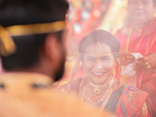 Nireekshana and Srujay&apos;s wedding in Hyderabad, Telangana 20