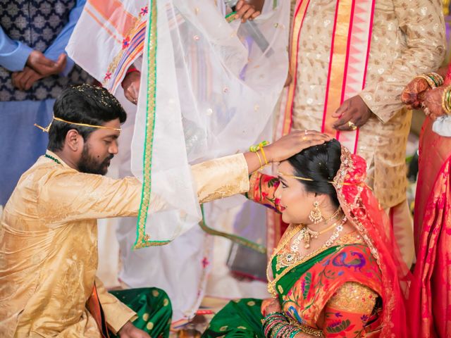 Nireekshana and Srujay&apos;s wedding in Hyderabad, Telangana 25