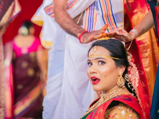 Nireekshana and Srujay&apos;s wedding in Hyderabad, Telangana 32